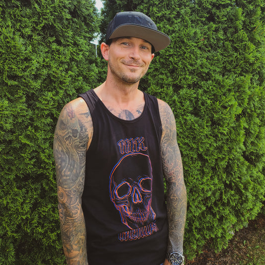 Trippy Skull Tank Top