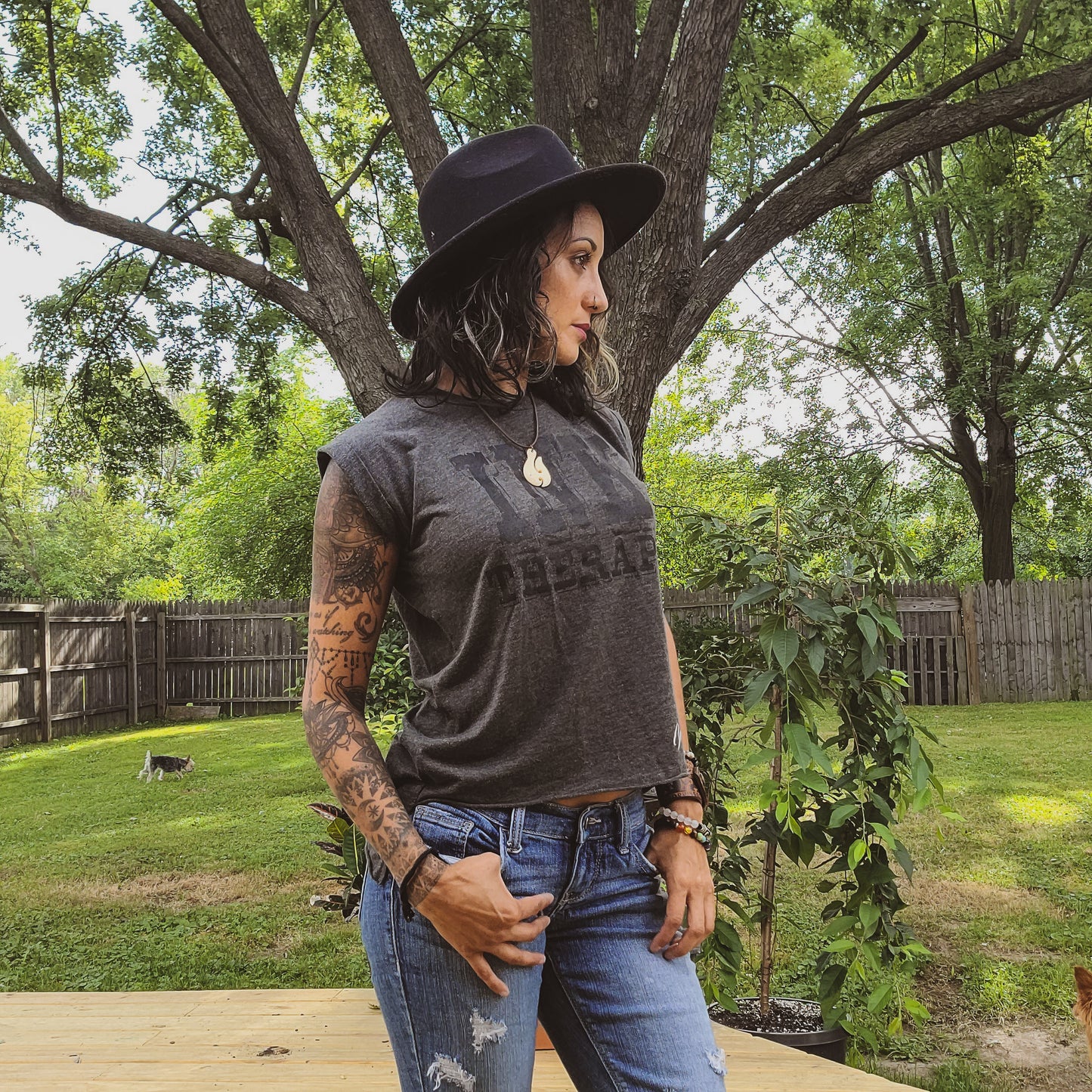 Ink Therapy Muscle T-shirt