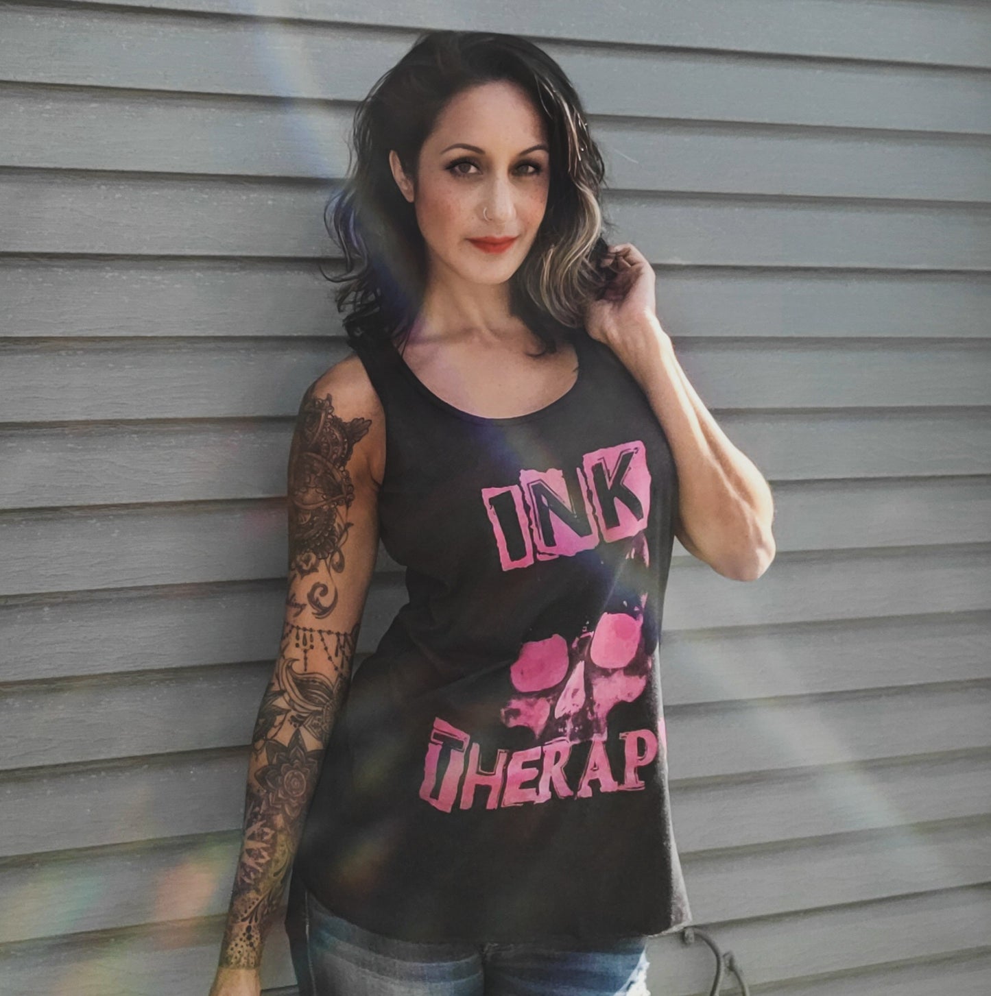 X-Ray Skull Tank Top