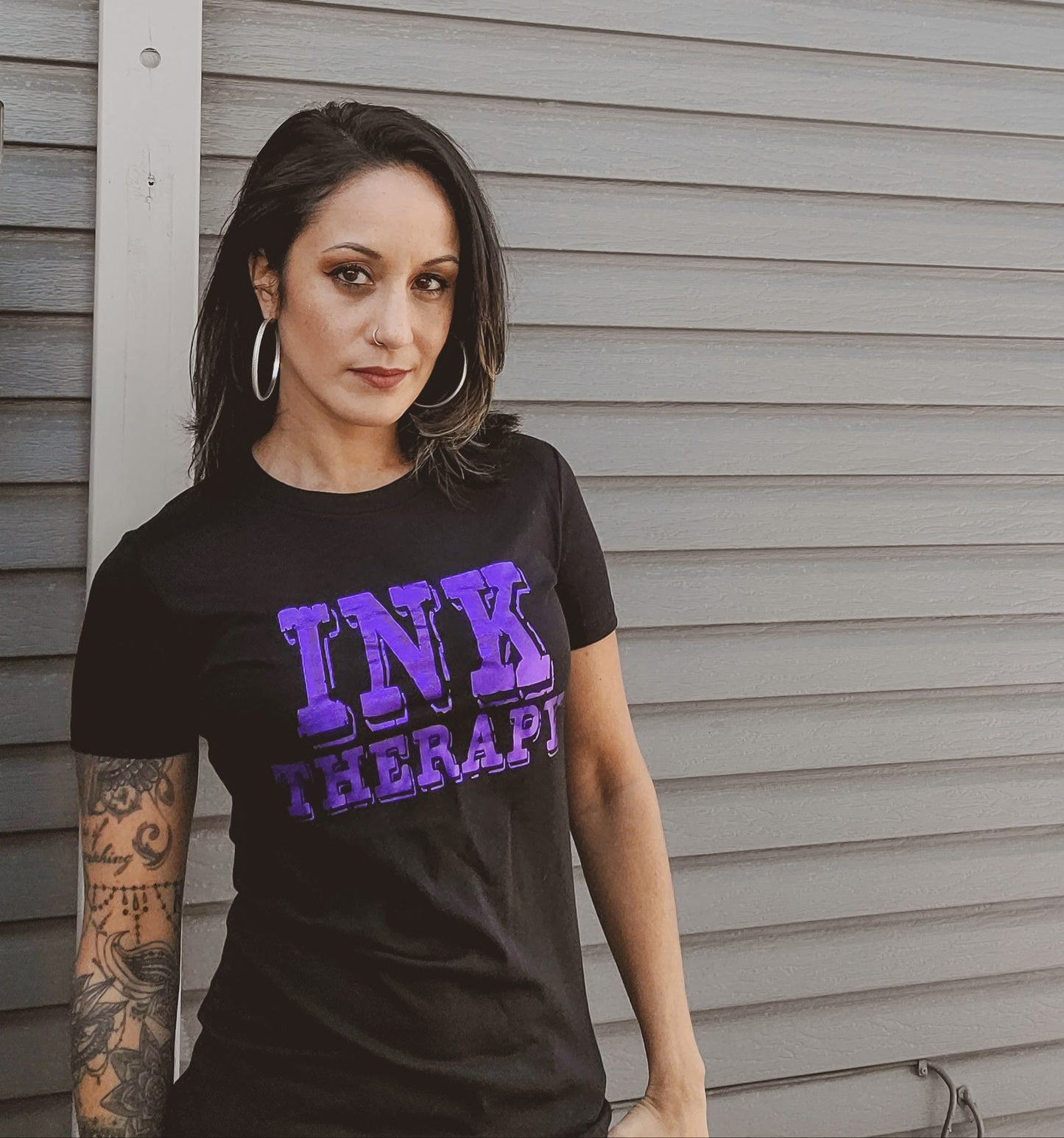 Ink Therapy Fitted T-Shirt
