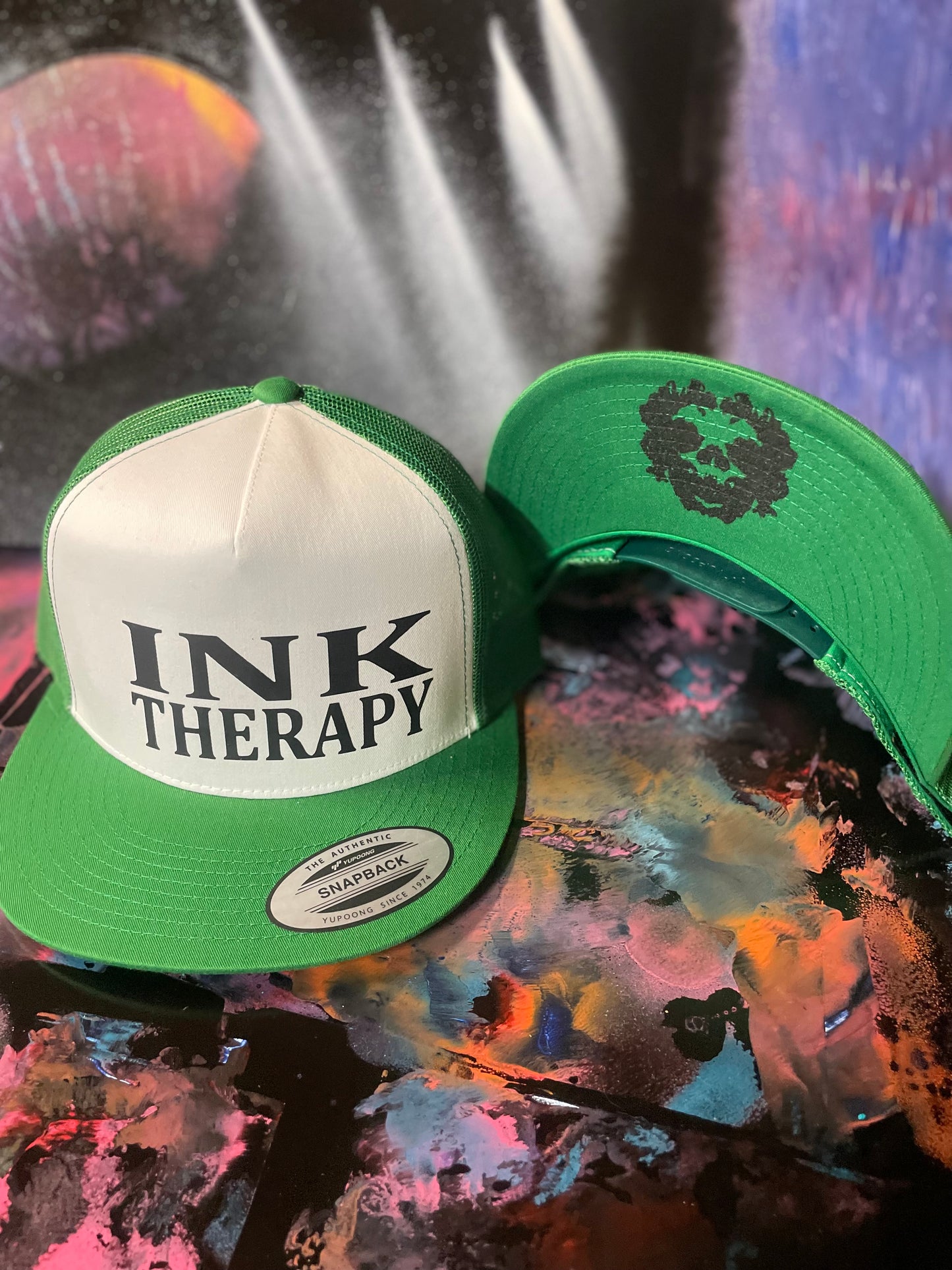 INK THERAPY SNAPBACK HAT