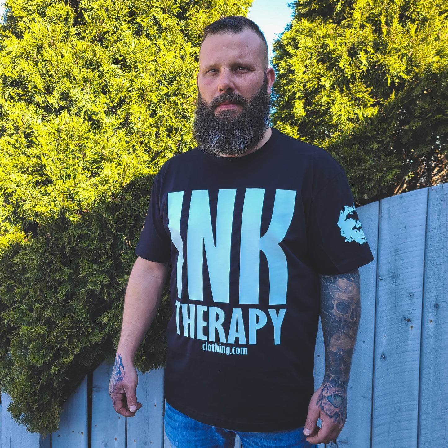 Glow In The Dark Logo Ink Therapy T-Shirt